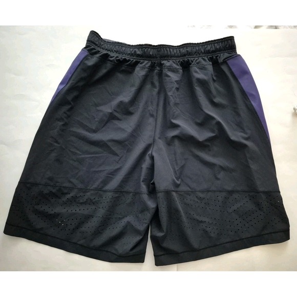 University of Washington Huskies Nike Shorts Mens XL 34-38 x 10 Black Mesh Gym - Picture 4 of 5